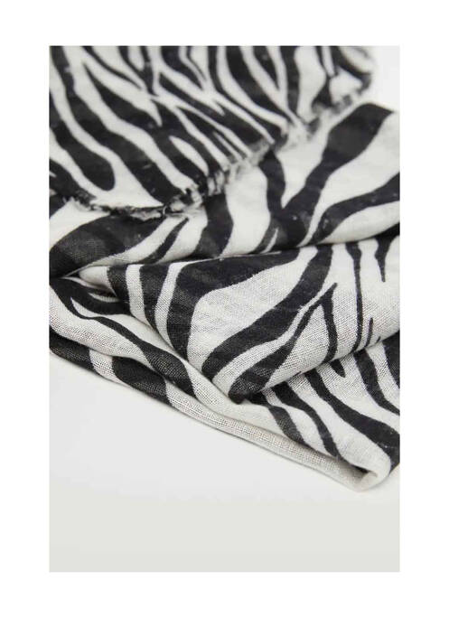 Eșarfă negru MANGO femeie