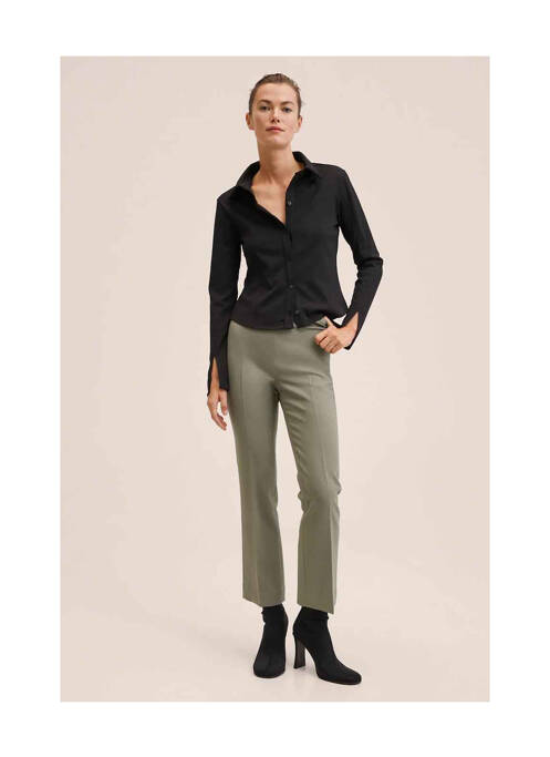 Pantalon evazat maro MANGO femeie