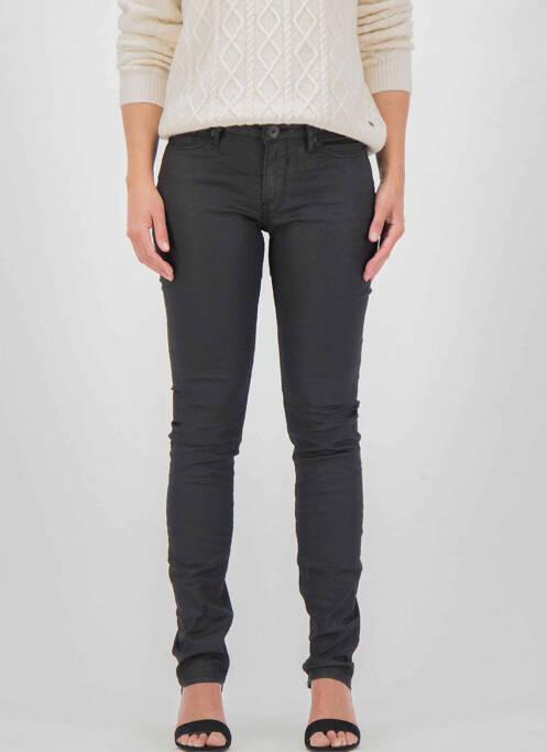 Blugi cu croială slim negru GARCIA femeie