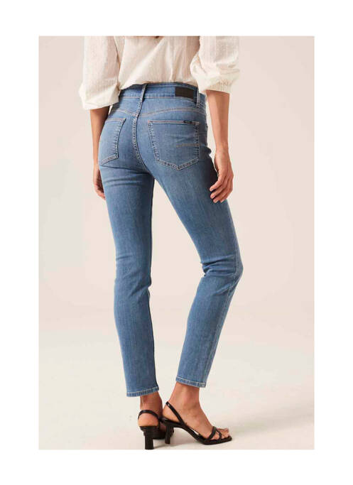 Blugi cu croială slim albastru GARCIA femeie