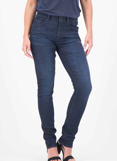 Blugi cu croială dreaptă albastru GARCIA femeie