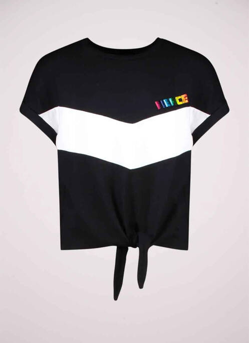 Tricou negru CARS JEANS fată