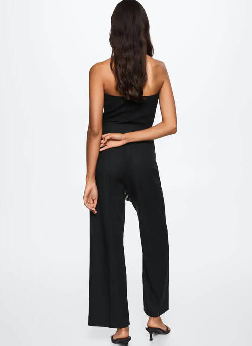 Pantalon drept negru MANGO femeie