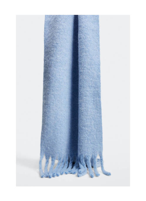 Eșarfă albastru MANGO femeie