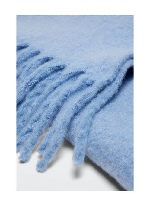 Eșarfă albastru MANGO femeie