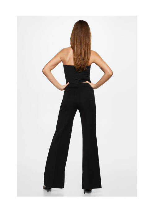 Pantalon evazat negru MANGO femeie