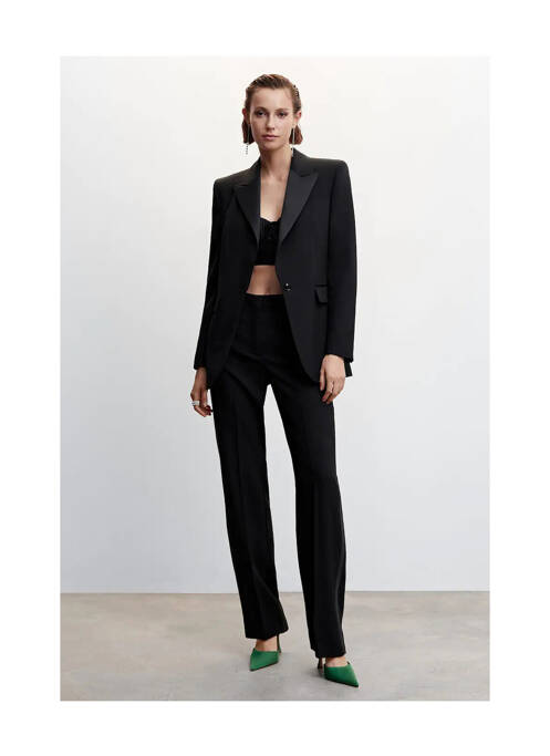 Pantalon chino negru MANGO femeie