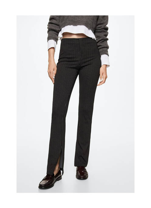 Pantalon evazat negru MANGO femeie