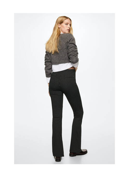 Pantalon evazat negru MANGO femeie