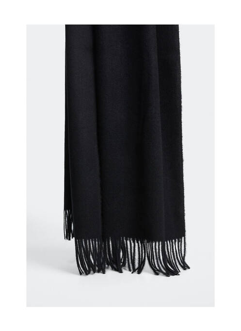 Eșarfă negru MANGO femeie
