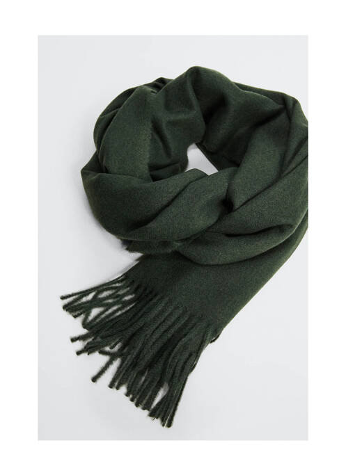 Eșarfă verde MANGO femeie