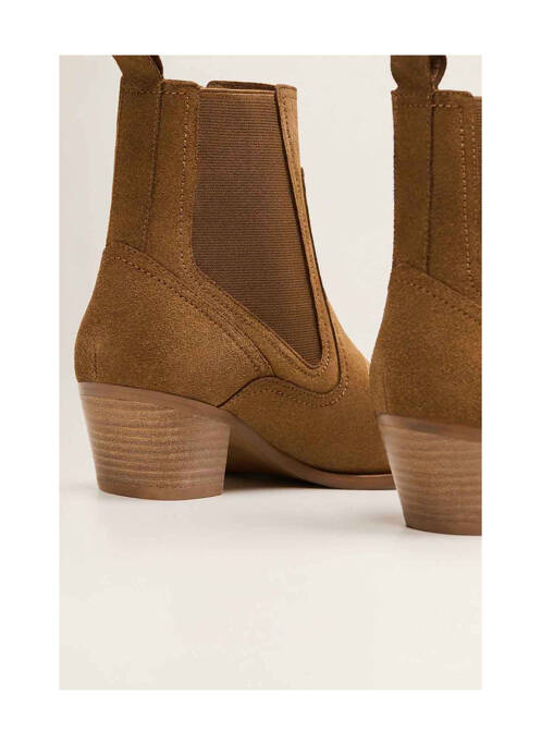 Botine/Ghete maro MANGO femeie