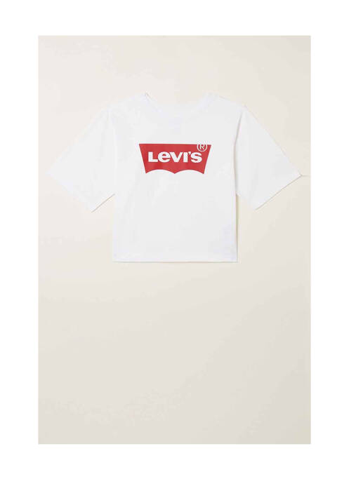 Tricou alb LEVIS fată