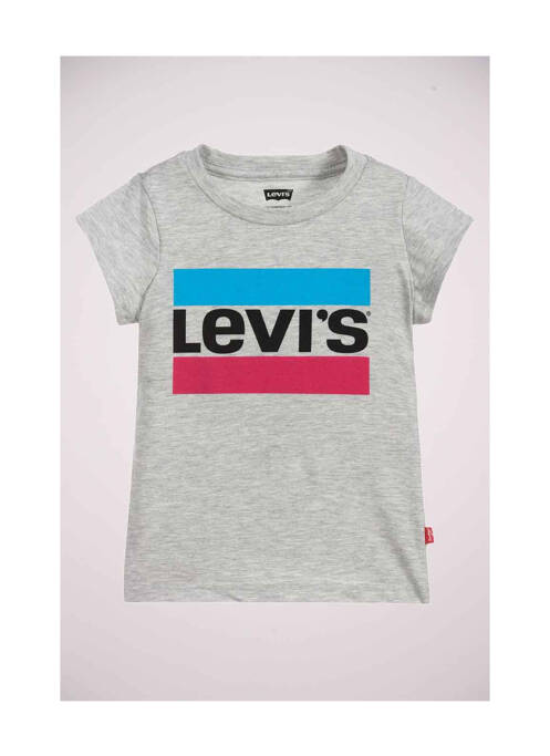 Tricou gri LEVIS fată