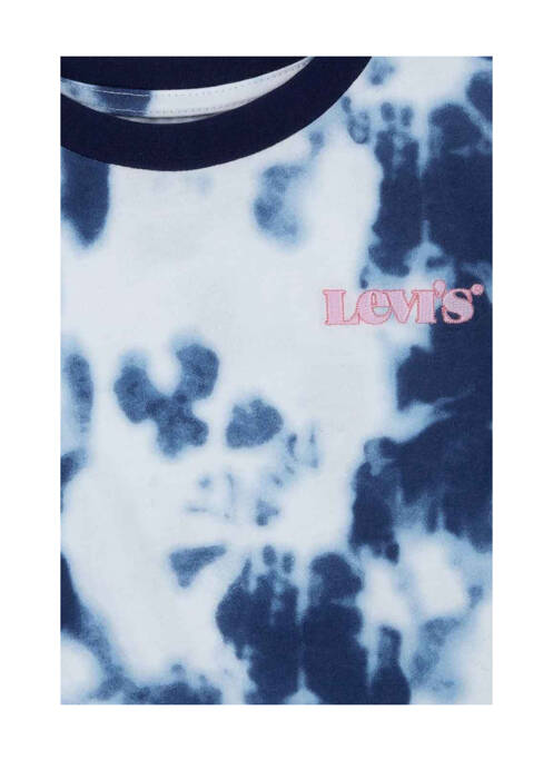 Tricou albastru LEVIS fată