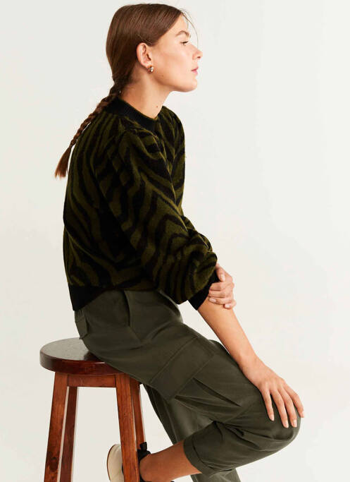 Pantalon cargo verde MANGO femeie