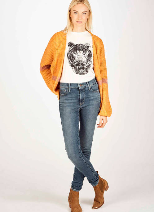 Blugi skinny albastru LEVIS femeie