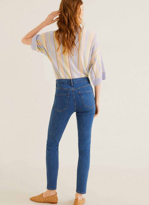 Blugi skinny albastru MANGO femeie