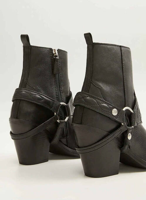 Botine/Ghete negru MANGO femeie