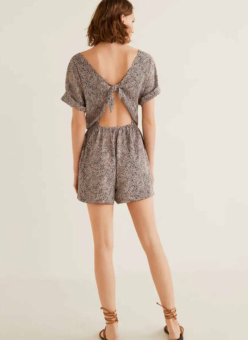 Salopetă scurtă alb MANGO femeie