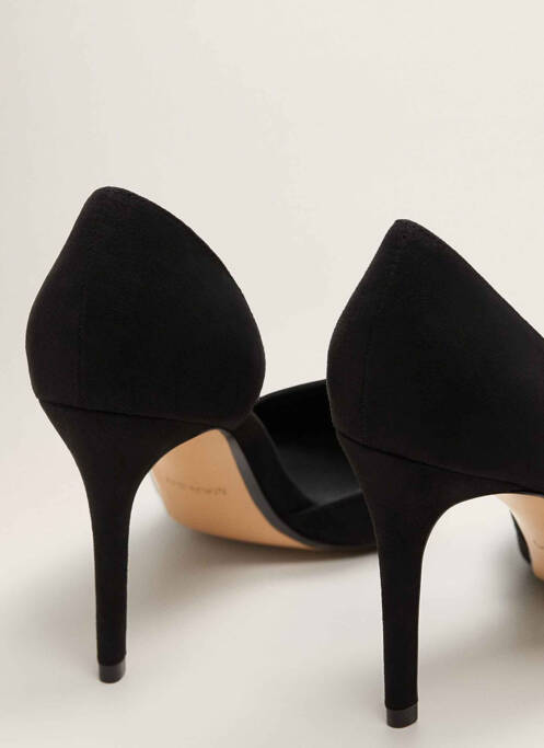 Pantofi cu toc negru MANGO femeie