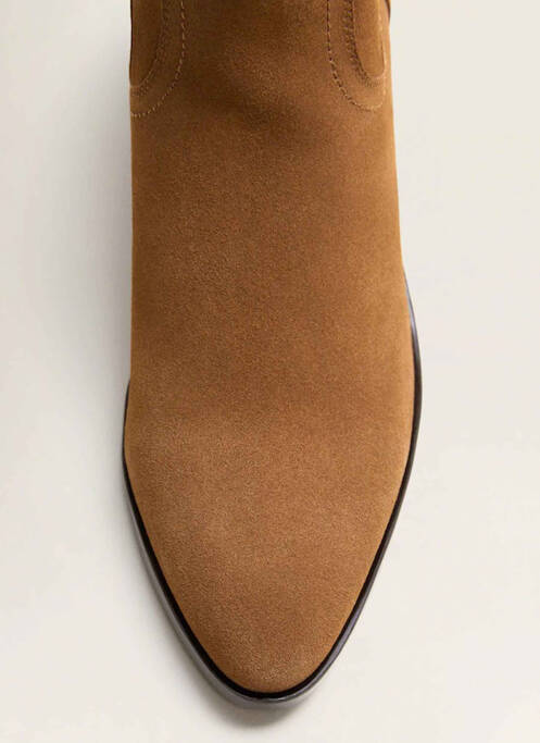 Botine/Ghete maro MANGO femeie