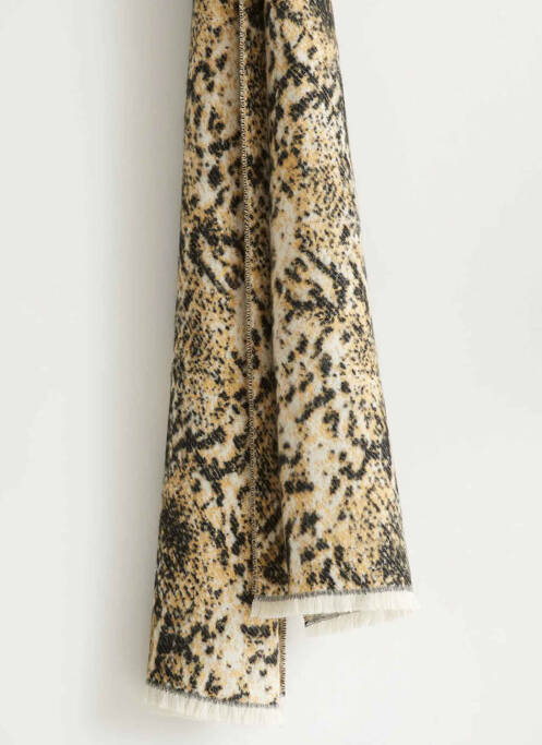 Eșarfă bej MANGO femeie