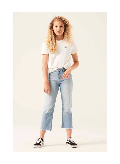 Blugi cu croială dreaptă albastru GARCIA fată