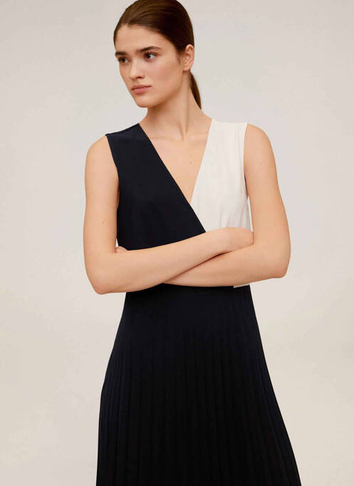 Rochie midi negru MANGO femeie