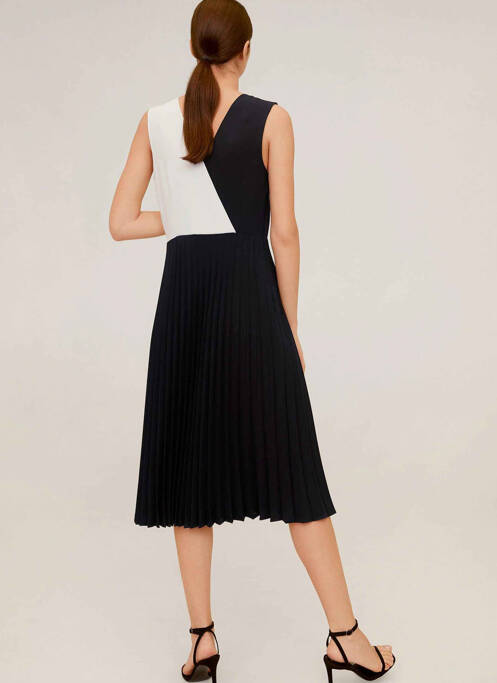 Rochie midi negru MANGO femeie