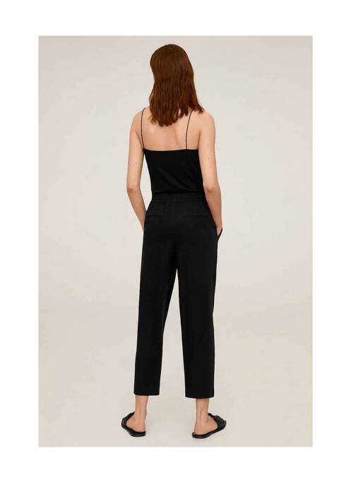 Pantalon 7/8 negru MANGO femeie