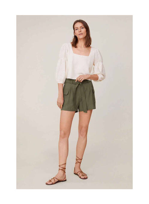 Șort verde MANGO femeie