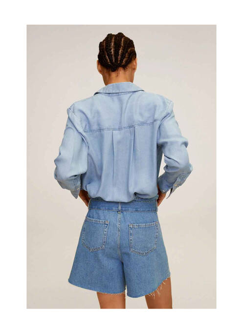 Bermudă albastru MANGO femeie