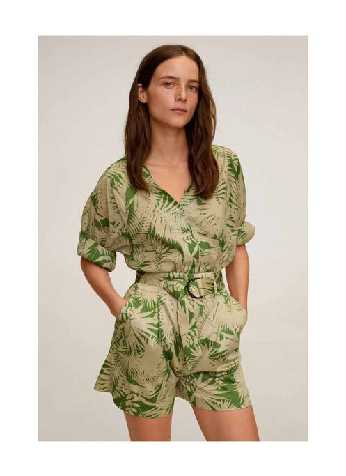 Bermudă verde MANGO femeie