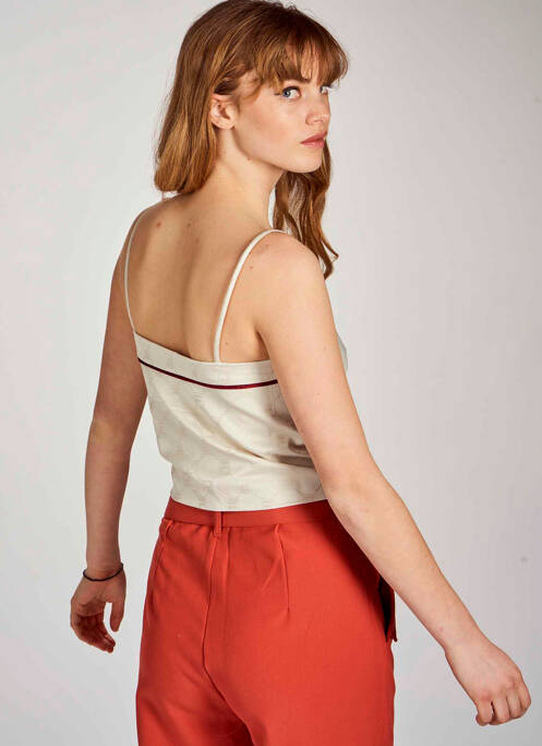 Tricou bej FILA femeie