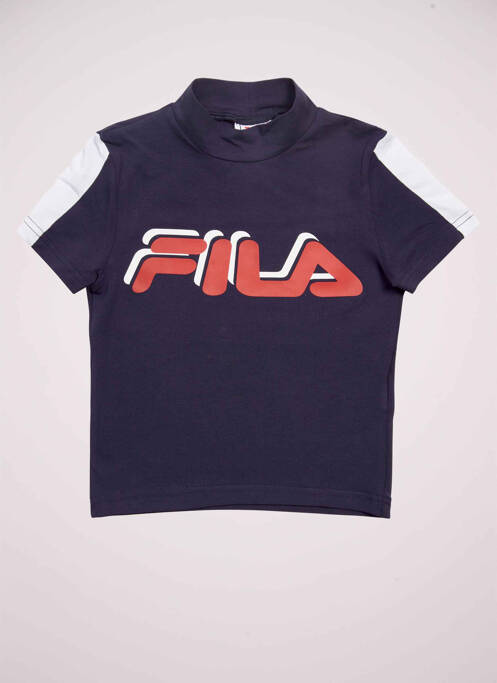 Tricou negru FILA fată