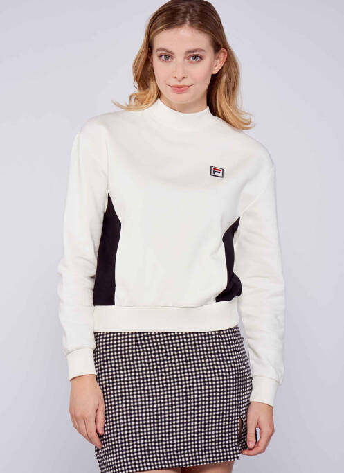 Hanorac alb FILA femeie