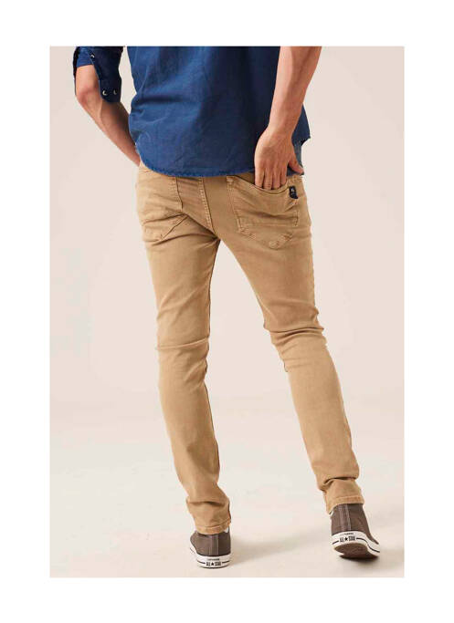 Blugi cu croială slim bej GARCIA bărbat