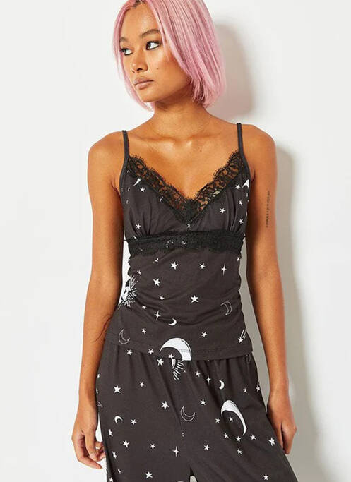 Pijama negru SKINNYDIP LONDON femeie