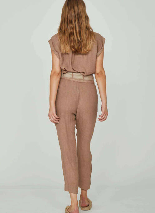 Pantalon slim bej NÜ femeie