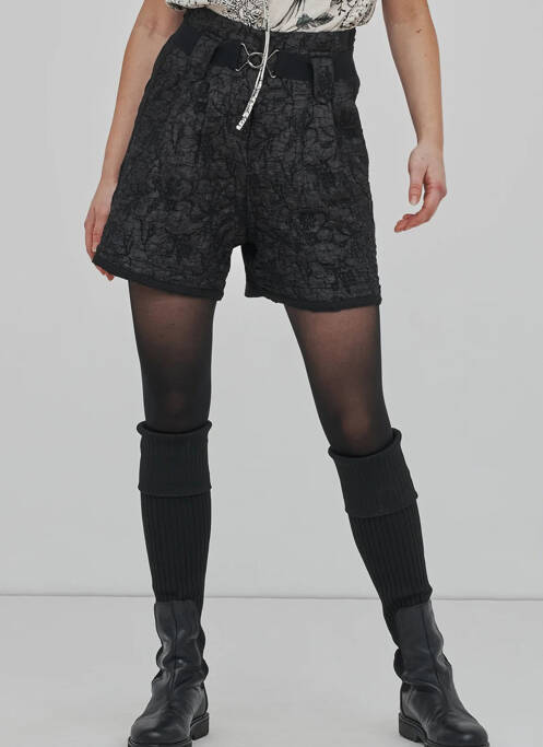 Șort negru NÜ femeie