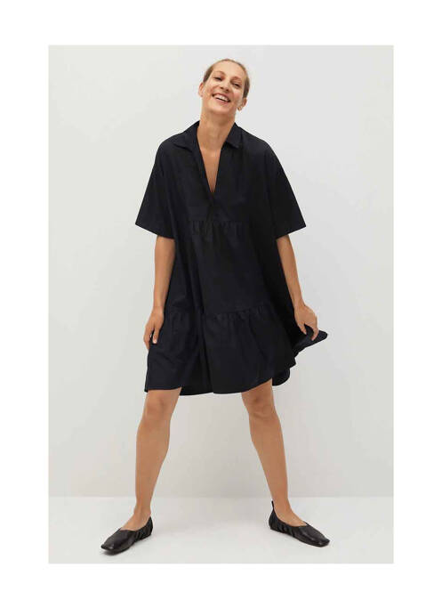 Rochie scurtă negru MANGO femeie