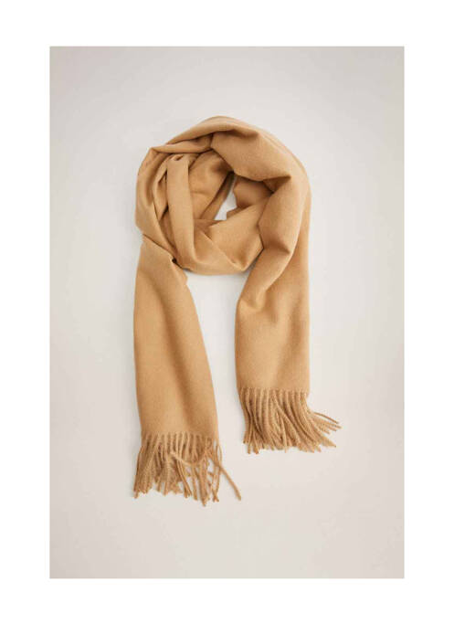 Eșarfă portocaliu MANGO femeie