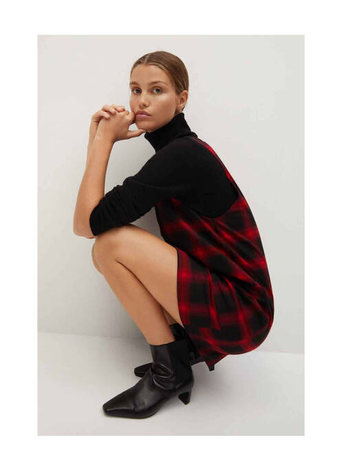 Rochie scurtă roșu MANGO femeie