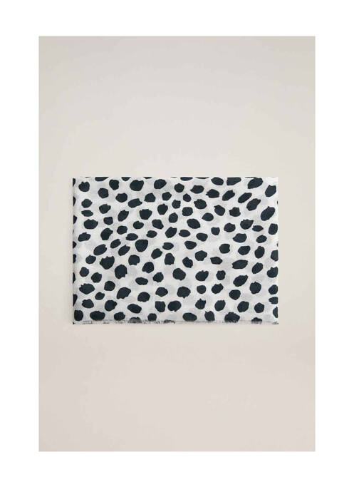 Eșarfă alb MANGO femeie