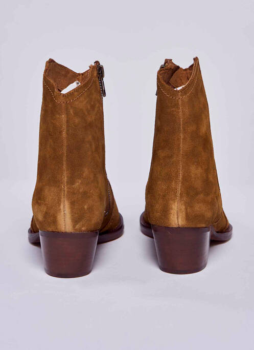 Botine/Ghete maro MANGO femeie