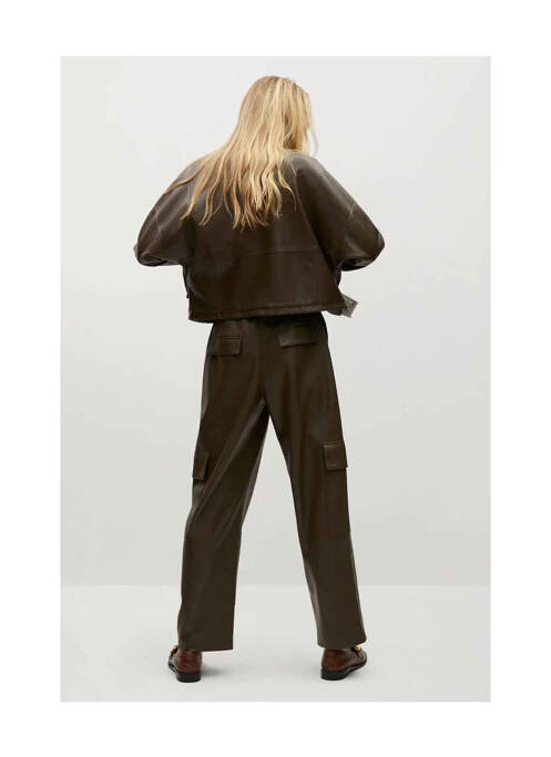 Pantalon cargo bej MANGO femeie