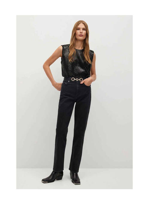 Top negru MANGO femeie