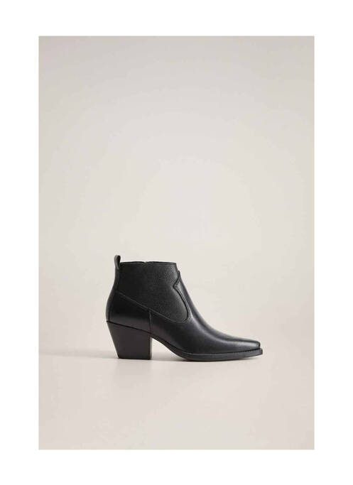 Botine/Ghete negru MANGO femeie
