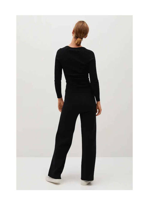 Pantalon evazat negru MANGO femeie